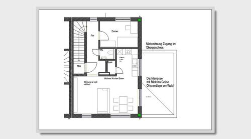 Foto - 3 Zimmer Maisonettenwohnung zur Miete in Reichertshofen