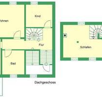 Schicke 3-Raum-Dachgeschoss-Wohnung mit großem Balkon in schöner Innenstadtlage Riesa´s