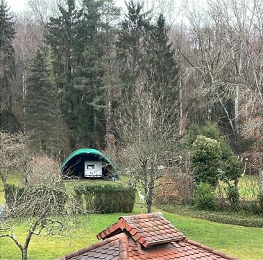 Foto - Stellplatz für Wohnwagen Boot etc.