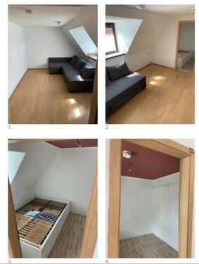 Foto - Gemütliche 1 12 Zimmer Dachgeschosswohnung