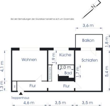 Foto - Etagenwohnung in Magdeburg zur Miete