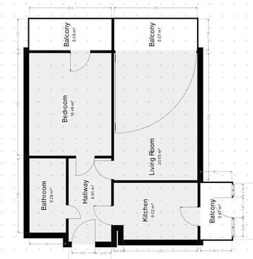 Foto - 2 Zimmer Etagenwohnung zum Kaufen in Heusenstamm