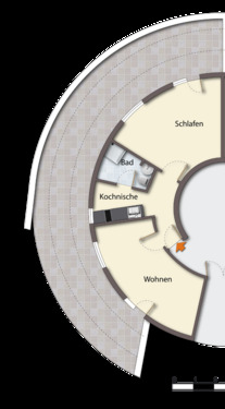 Foto - 2 Zi. - Penthousewohnung auf dem Traumhaus