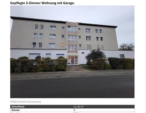 Foto - 3 Zimmer Wohnung zu verkaufen in Ginsheim- Gustavsburg