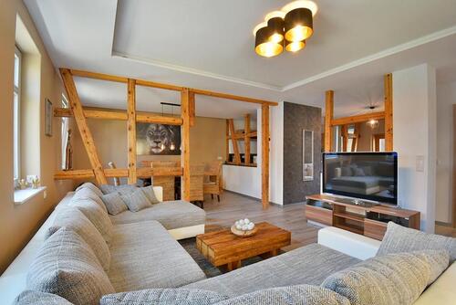 Foto - Alte Balken - Neuer Glanz. Ferienhaus Luna für bis zu 8 Personen in Suhl