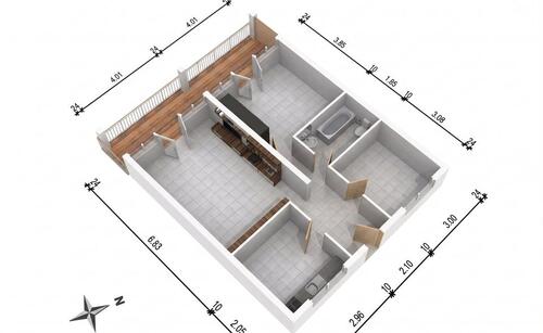 Foto - 3 Zimmer Erdgeschoßwohnung zum Kaufen in Daisendorf