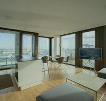 Exklusiv möblierte 3-Zimmer-Designwohnung im Grandaire mit Balkon und Weitblick - Berlin Mitte