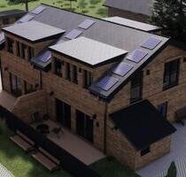 Moderne Neubau-Doppelhaushälfte zur Miete in Büdelsdorf