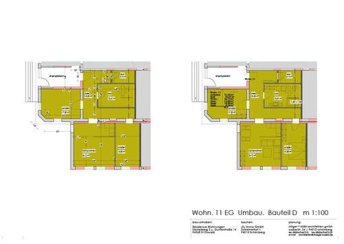 Foto - Geräumige Erdgeschosswohnung mit 3 Zimmern – Erstbezug nach Umbau (Whg. 11)