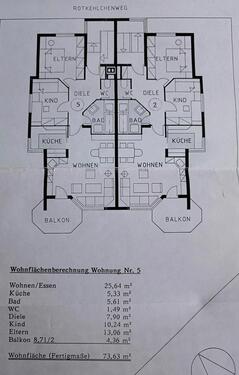 Foto - Etagenwohnung in Filderstadt zum Kaufen