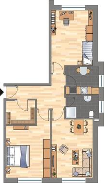 Foto - Etagenwohnung in Oldenburg