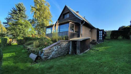 Foto - Wochenendhaus Ferienhaus Bungalow Datsche in Massivbauweise