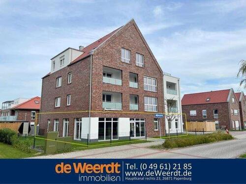 Foto - Neubau Erdgeschoss-Gewerbefläche im Kapitänsviertel in Papenburg-Untenende