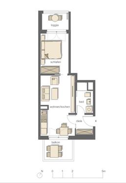 Foto - Etagenwohnung in Frankfurt am Main zur Miete