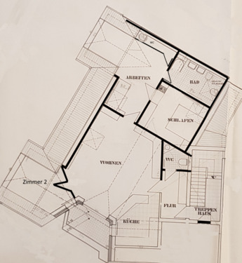 Foto - Großzügig unterm Dach - 780,00 EUR Kaltmiete,