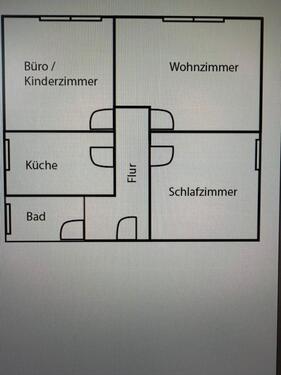 Foto - kernsanierte 3-Zimmer-Wohnung - 850,00&nbsp;EUR Kaltmiete, ca.&nbsp; 85,00&nbsp;m&sup2;