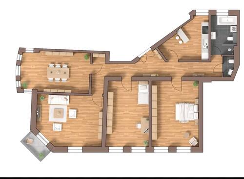 Foto - 4 Zimmer Etagenwohnung zur Miete in München