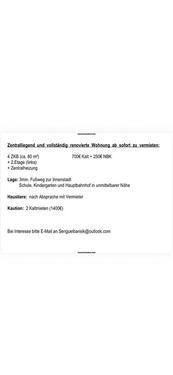 Foto - Wohnung zu vermieten in 66482 Zweibrücken