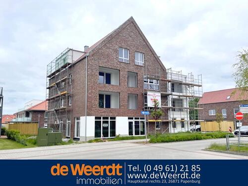 Foto - Neubau Erdgeschoss-Gewerbefläche im Kapitänsviertel in Papenburg-Untenende