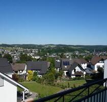 Olpe Stadt - großzügige Maisonettewohnung mit tollem Weitblick