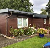 Gemütliches Häuschen auf dem Campingplatz Tespe