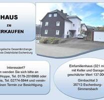 Gemütliches Einfamilienhaus zu verkaufen - Eschenburg