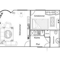 Schöne 2-Zimmer-Wohnung in Aachen - 620€ warm