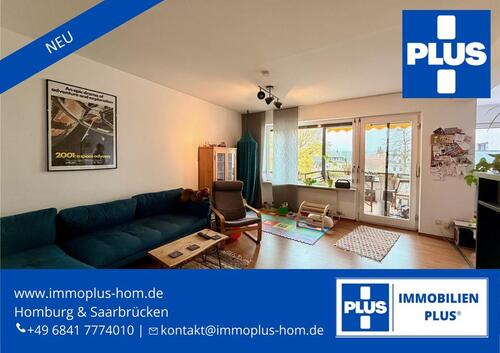 Foto - HOMBURG-CITY; SEHR GEPFLEGTE 3 ZKB WOHNUNG IN BESTER WOHNLAGE MIT BALKON