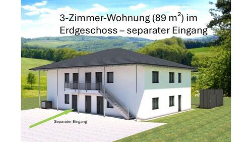 Foto - Erstbezug – Hochwertige 3-Zimmer-Neubauwohnung (89 m²) im EG