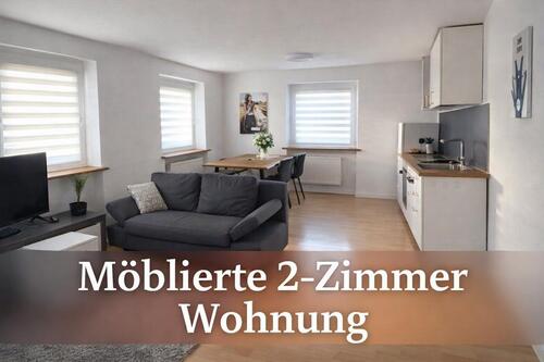 Foto - Möblierte helle 2- Zimmer Wohnung mit EBK und großem Bad