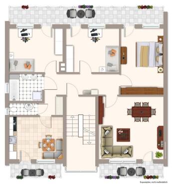Foto - Etagenwohnung in Karlsruhe zur Miete