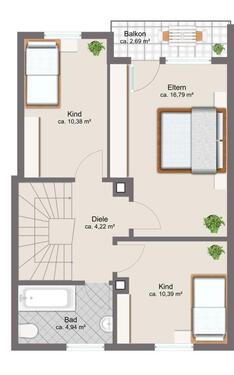 Foto - Reihenhaus in Augsburg zur Miete