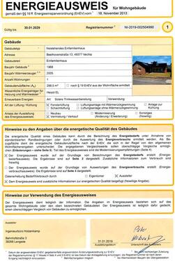 Foto - Einfamilienhaus in Vechta zum Kaufen