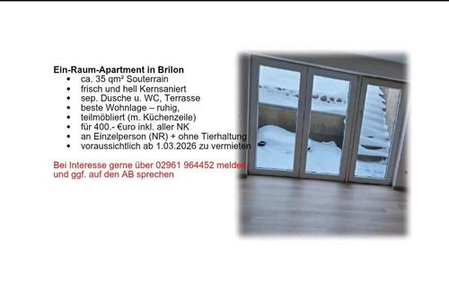 Foto - Helle kernsanierte Souterrain Wohnung