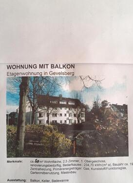 Foto - Eigentumswohnung! Zum Verkauf - 135.000,00&nbsp;EUR Kaufpreis, ca.&nbsp; 50,00&nbsp;m&sup2;