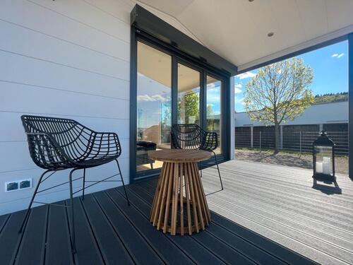 Foto - Mobilheim TinyHouse 12x4m und 2m Terrasse