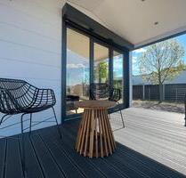 Mobilheim TinyHouse 12x4m und 2m Terrasse - Frickenhausen