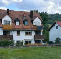 Schöne 3 Zimmer DG Wohnung mit Weitblick in ruhiger Lage - Offenhausen