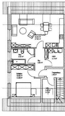 Foto - Etagenwohnung zur Miete in Garrel