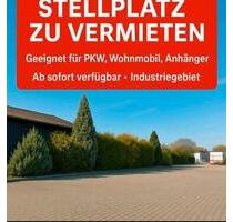 Stellplatz für für PKW, Wohnmobil & Anhänger in Bad Sassendorf