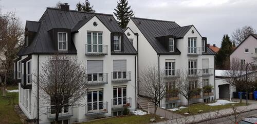 Foto - Kompaktes 1 Zi. Büro: Bad, Blick ins Grüne, 2 min. Pasinger Bhf.