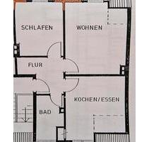 Helle 2-Zimmer-Dachgeschosswohnung in 30851 Langenhagen