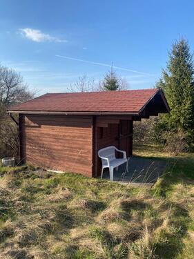 Foto - Garten mit kleiner Hütte in ruhiger Lage in Dorfhain