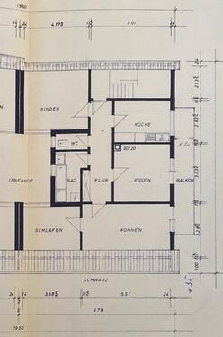 Foto - 4 Zimmer Wohnung Giengen - 750,00&nbsp;EUR Kaltmiete, ca.&nbsp; 82,50&nbsp;m&sup2;