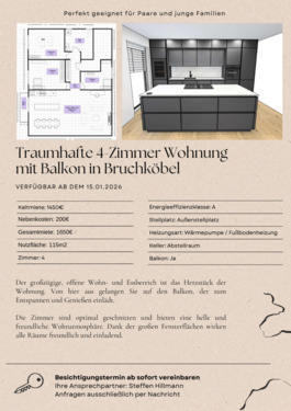 Foto - Attraktive 4-Zimmer Dachgeschosswohnung mit Balkon in Bruchköbel