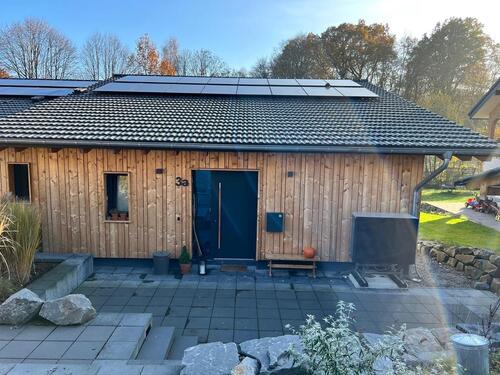 Foto - Modernes Wohnen in ländlicher Atmosphäre- Neubau Doppelhaushälfte