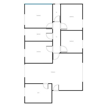 Foto - 1. Obergeschoss: 5-Zimmer-Wohnung (frisch saniert)