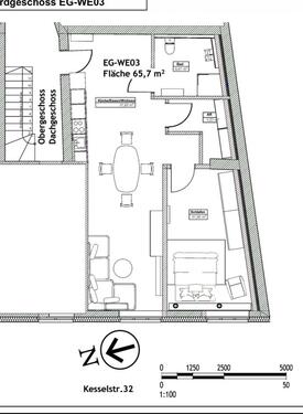 Foto - 1 Zimmer Erdgeschoßwohnung zur Miete in Kalkar