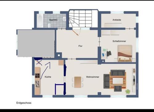 Foto - Schöne Erdgeschosswohnung mit Garten & Garage