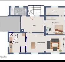 Schöne Erdgeschosswohnung mit Garten & Garage - Leun